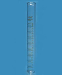 TEST TUBE WITH RIM GRADUATED (411)