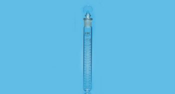 TEST TUBE STOPPERED GRADUATED WITH SOLID STOPPERE