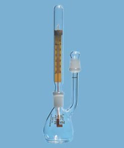 SPECIFIC GRAVITY BOTTLE WITH THERMOMETER (PYKNOMETER) WITH CERTIFIED THERMOMETER (447)