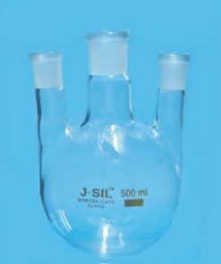 Round Bottom Flasks, Three neck, centre neck and two parallel side neck (911)