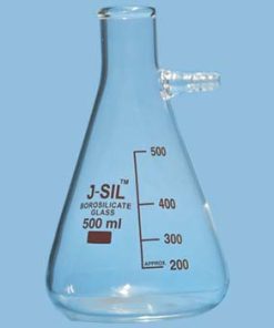 FLASK FILTER-CONICAL FLASK WITH SIDE TUBE, HEAVY WALL (951)